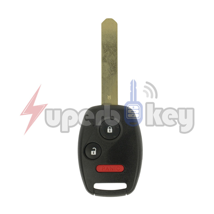2006-2011 Honda Civic  Remote Key 3 Buttons PN 35111-SVA-305 FCC N5F-S0084A