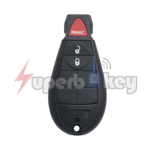 2014 Jeep Cherokee/ Fobik key shell 3 button/ PN: 68105081AC/ GQ4-53T