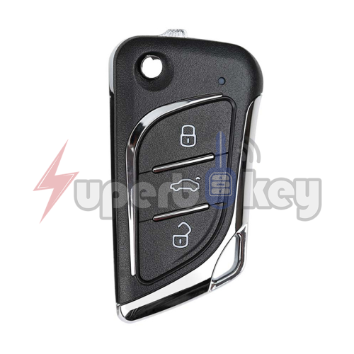 Xhorse XKLKSOEN Wire Universal Remote for Lexus type 3 Button for Xhorse VVDI Key Tool