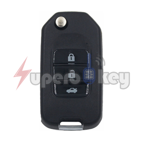 Xhorse XNHO00EN Wireless Universal Remote For Honda Style 3 Button for Xhorse VVDI Key Tool