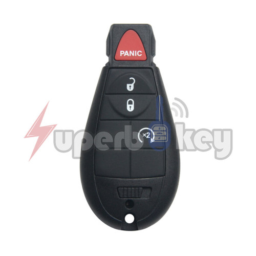 2013-2021 Dodge RAM 1500 2500 3500/ Prox fobik key remote 4 button 434Mhz/PN: 56046955/FCC: GQ4-53T