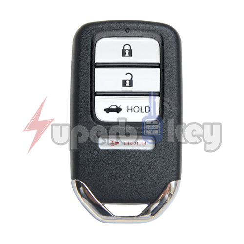 2018-2021 Honda Accord Sport/ Smart key 433mhz 4 buttons/ PN: 72147-TVA-A11/ FCC: CWTWB1G0090(4A chip)