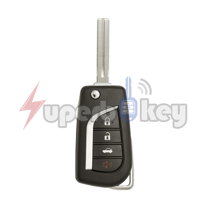 PN:89070-06790 FCC ID HYQ12BFB For Toyota Camry  2018-2019 Remote Head Flip Key FCC ID HYQ12BFB 315mhz /H chip No chip