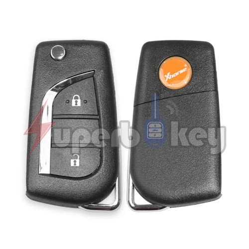 Xhorse XKTO01EN Wire Universal Remote For Toyota 2 Button for Xhorse VVDI Key Tool