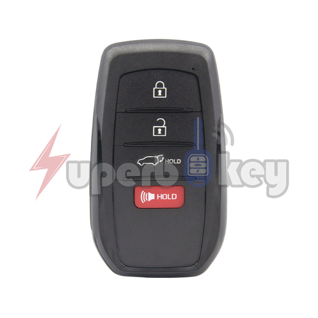 2022-2024 Toyota Corolla Cross Smart Key 4 Button PN 8990H-0A020 FCC HYQ14FBW