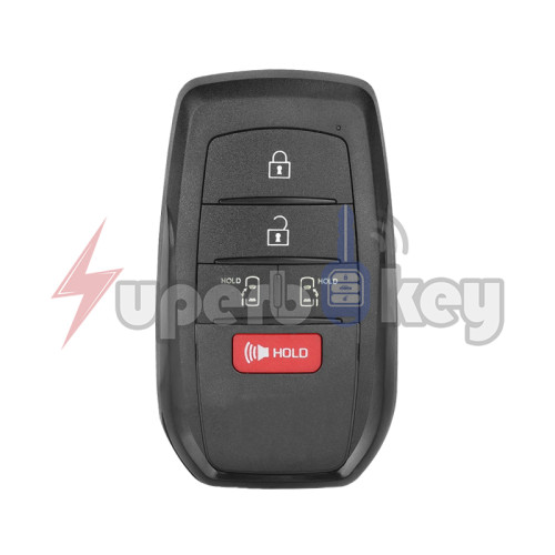 2021-2022 Toyota Sienna Smart Key 5 Button PN 8990H-08020 FCC HYQ14FBX