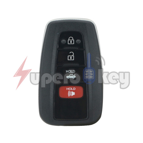 2019-2022 Toyota Avalon Smart Key 4 Button PN 8990H-07070 8990H-07080 FCC HYQ14FBC-0351