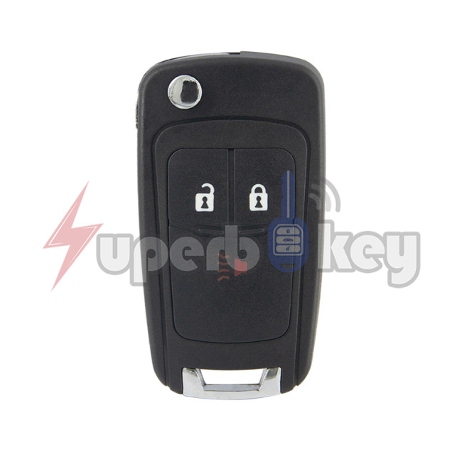 2013-2016 Chevrolet Spark Flip Remote Key 3 Button PN 42695007 95233524 95989830  FCC A2GM3AFUS03