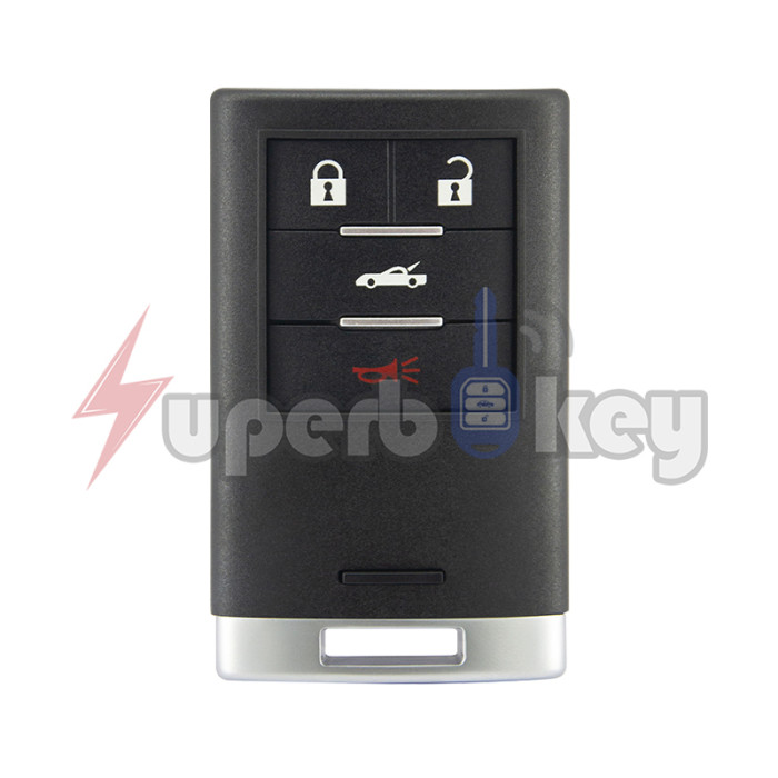 2008-2013 Chevrolet Corvette Smart Key 4 Button PN 25926480 25926479  FCC M3N5WY7777A