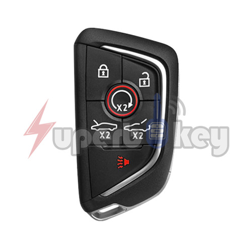 2020-2021 Chevrolet Corvette C8/  smart key 6 button 433MHz ID49 chip FCC YG0G20TB1  PN 13538851