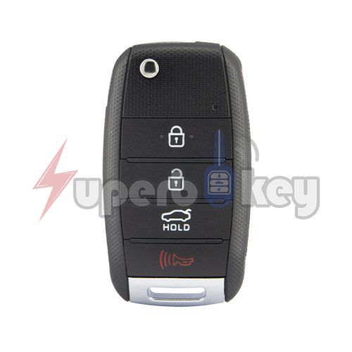 2014-2017 Kia Rio/ Flip remote key 4 button 315Mhz PN: 95430-1W023 95430-1W003 FCC TQ8-RKE-3F05