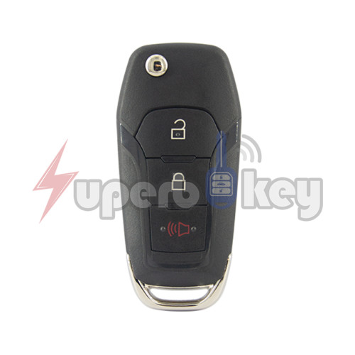 2023 Ford F-250 F-350 F-450 F-550/ Flip Remote key 3 button 434Mhz ID49 chip FCC N5F-A08TBLP PN: 164-R8334