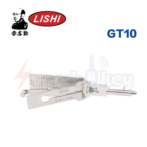 Genuine LISHI GT10 2 in 1 Auto Pick and Decoder For IVECO