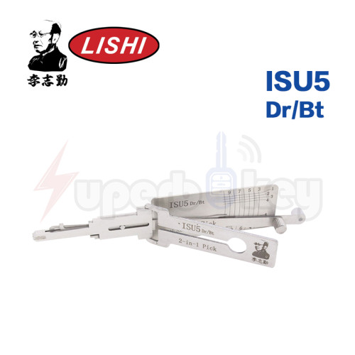 Genuine LISHI ISU5 2 in 1 Auto Pick and Decoder for ISUZU Truck