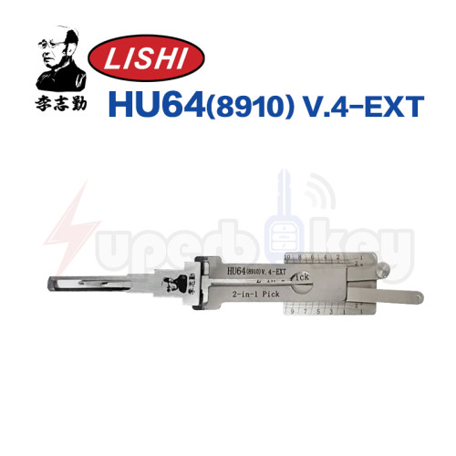 Original Lishi 2 in 1 Pick HU64(8910) V.4-EXT