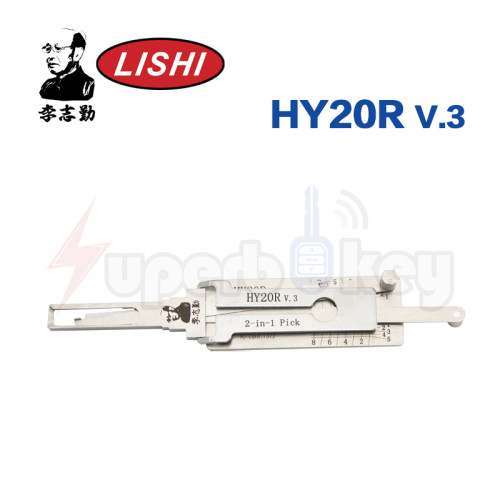 Original Lishi 2 in 1 Pick HY20R V.3 for Hyundai and Kia