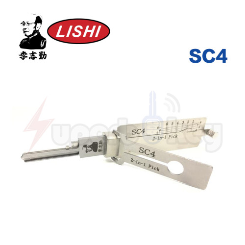 Genuine SC4 Lishi 2 in 1 Pick Decoder Tool