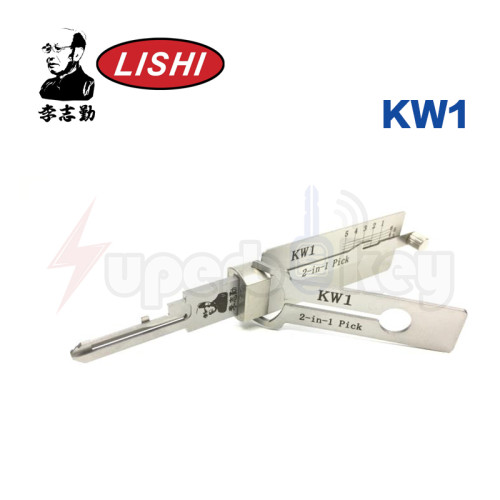 Genuine KW1 Lishi 2 in 1 Pick Decoder Tool