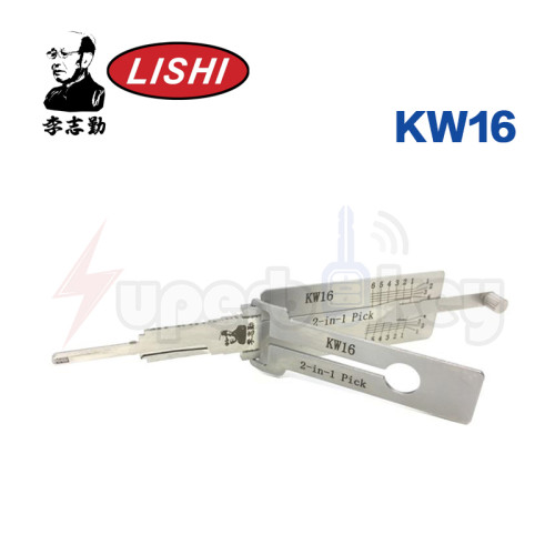 Genuine KW16 Lishi 2-in-1 Pick