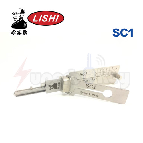 Genuine SC1 Lishi 2 in 1 Pick Decoder Tool