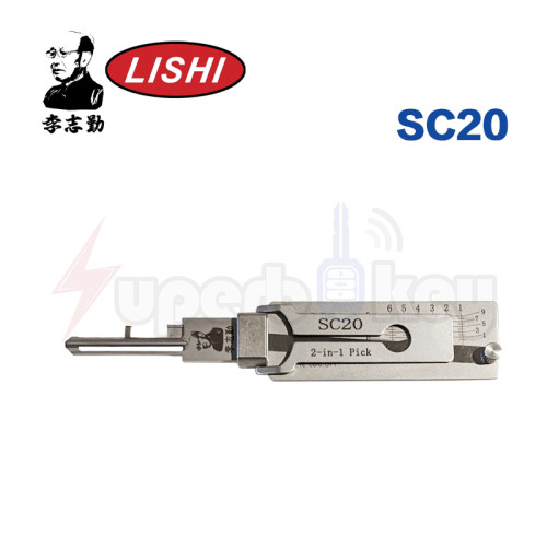 Genuine Lishi SC20 2-in-1 Pick and Decoder  for Schlage Keyway Residential tool
