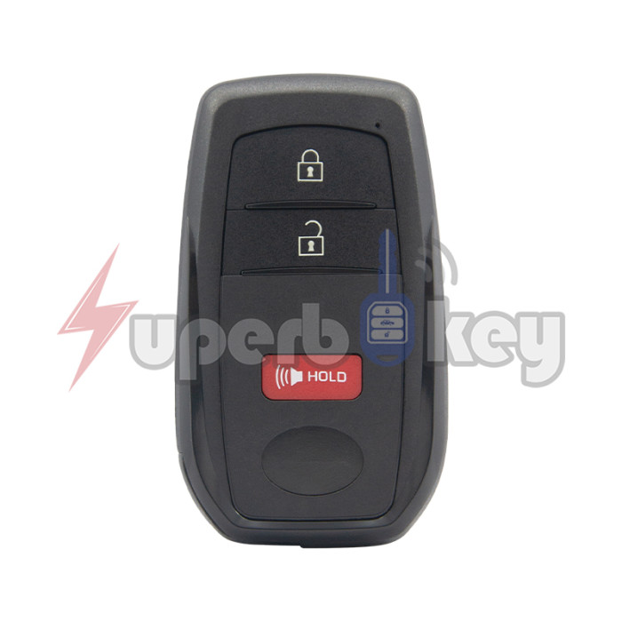 2022 Toyota Corolla Cross Smart Key 3 Button PN 8990H-0A010 FCC HYQ14FBW