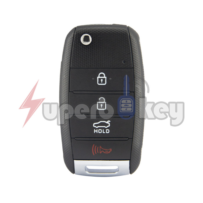 2014-2015 Kia Optima Flip Remote Key 4 Button PN 95430-2T560 95430-2T550 FCC NYODD4TX1306-TFL