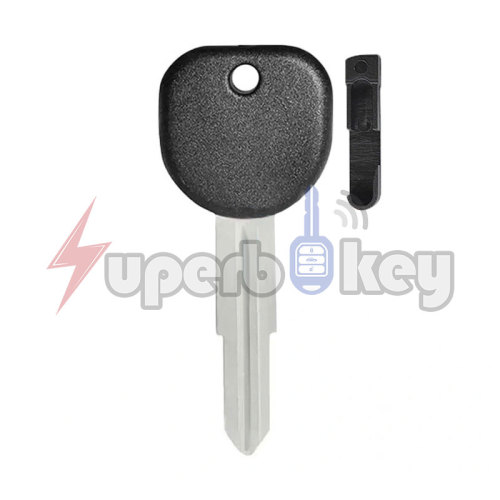 2008-2015 Saturn VUE Chevrolet Captiva Sport Transponder key no chip 46 chip B114R-PT DWO5 blade(with Chip Holder) PN 7011685
