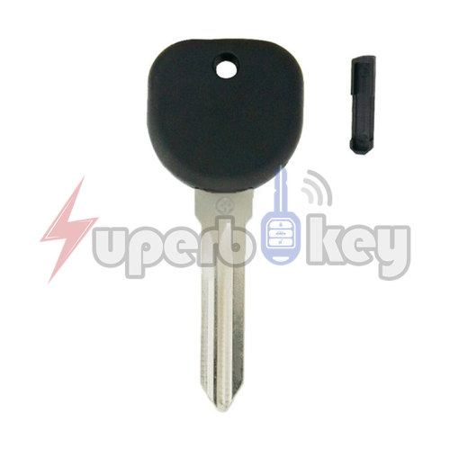 2004-2013 Chevrolet GM Enclave Impala With Chip Holder Transponder key shell No chip/46 chip  B106 / B107 / B111 blade PN 599487