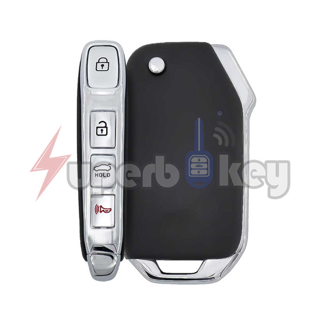 2019-2021 Kia Forte Flip Remote Key 4 Button PN 95430-M6000 FCC CQOTD00660