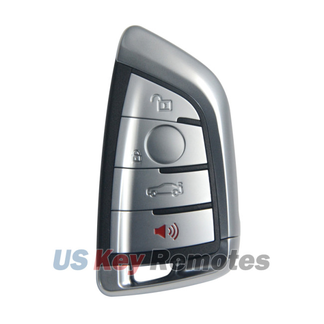 FCC YGOHUF5662 Smart Key Shell 4 Button for 2009-2014 BMW 3 5 7 Series