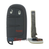 FCC M3N-40821302 Smart Key 3 Button 434Mhz 4A Chip for 2017-2021 Jeep Compass PN 68250335AB