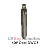 40# Opel DWO5 KEYDIY VVDI KEY BLADE