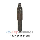 137# SsaangYong KEYDIY VVDI KEY BLADE
