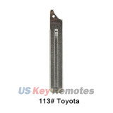 113# Toyota KEYDIY VVDI KEY BLADE