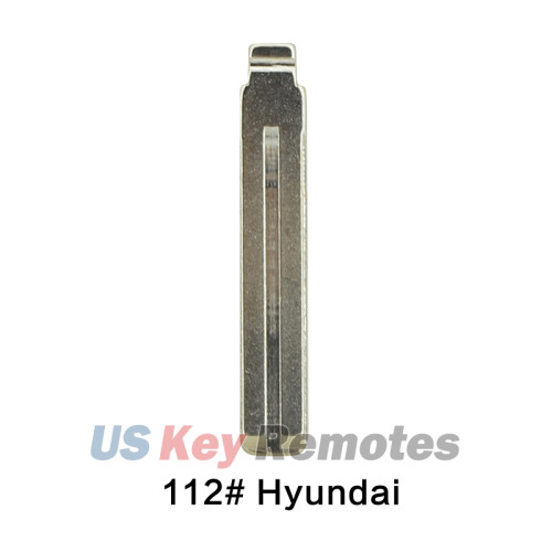 112# Hyundai KEYDIY VVDI KEY BLADE