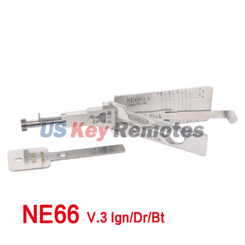 Lishi 2-in-1 Pick NE66 v.3 Ign/Dr/Bt