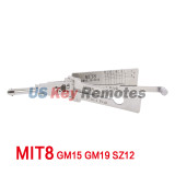 Lishi 2-in-1 Pick MIT8 GM15 GM19 SZ12