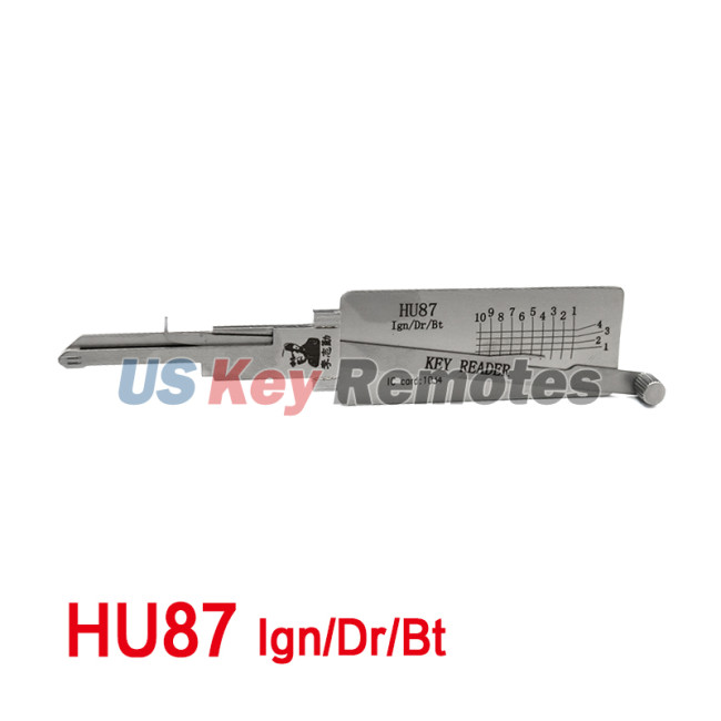 Lishi key reader HU87 Ign/Dr/Bt