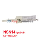 Lishi NSN14 Ign/Dr/Bt key reader