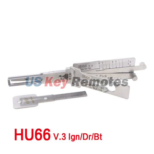 Lishi 2-in-1 Pick HU66 v.3 Ign/Dr/Bt