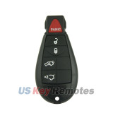 FCC M3N5WY783X Fobik key shell 5 button for Chrysler Town & Country 300 Dodge Challenger Charger Journey Durango RAM Jeep 2008-2012