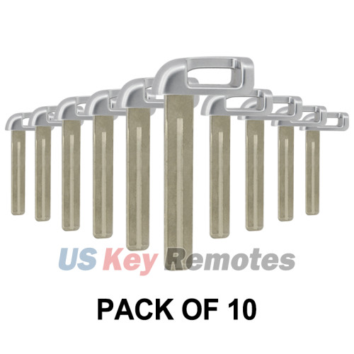 (Pack of 10) 81996-3S020 Emergency key blade for Hyundai Genesis 2009-2013
