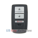 FCC A2C32523200 smart key shell 3 button for Acura MDX RDX 2016-2018