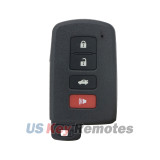 FCC HYQ14FBA Smart key shell 4 button for Toyota Avalon Camry Corolla Highlander Rav4 2015
