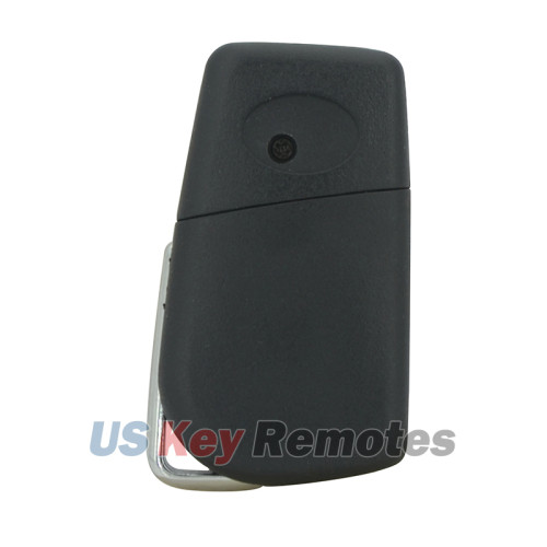 FCC HYQ12BFB Flip key shell 3 button VA2 blade for Toyota Corolla Camry