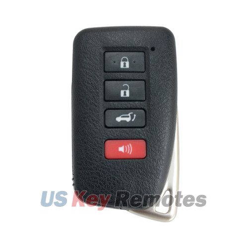 FCC HYQ14FBB Smart key shell 4 button for Lexus LX570 RX350 RX450 2016-2020