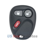 FCC KOBUT1BT KOBLEAR1XT Keyless Entry Remote Shell 3 button for GMC Yukon 2000-2002