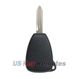 Remote head key shell 5 button for Chrysler Sebring 200 Convertible Jeep Liberty Commander 2006-2014