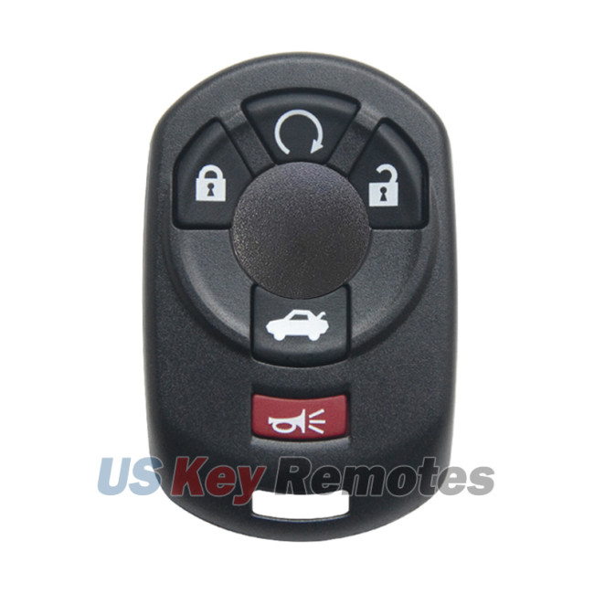 FCC M3N65981403 Keyless Entry Remote 5 button 315Mhz ID46 chip for Cadillac STS 2005-2007 PN 15212382